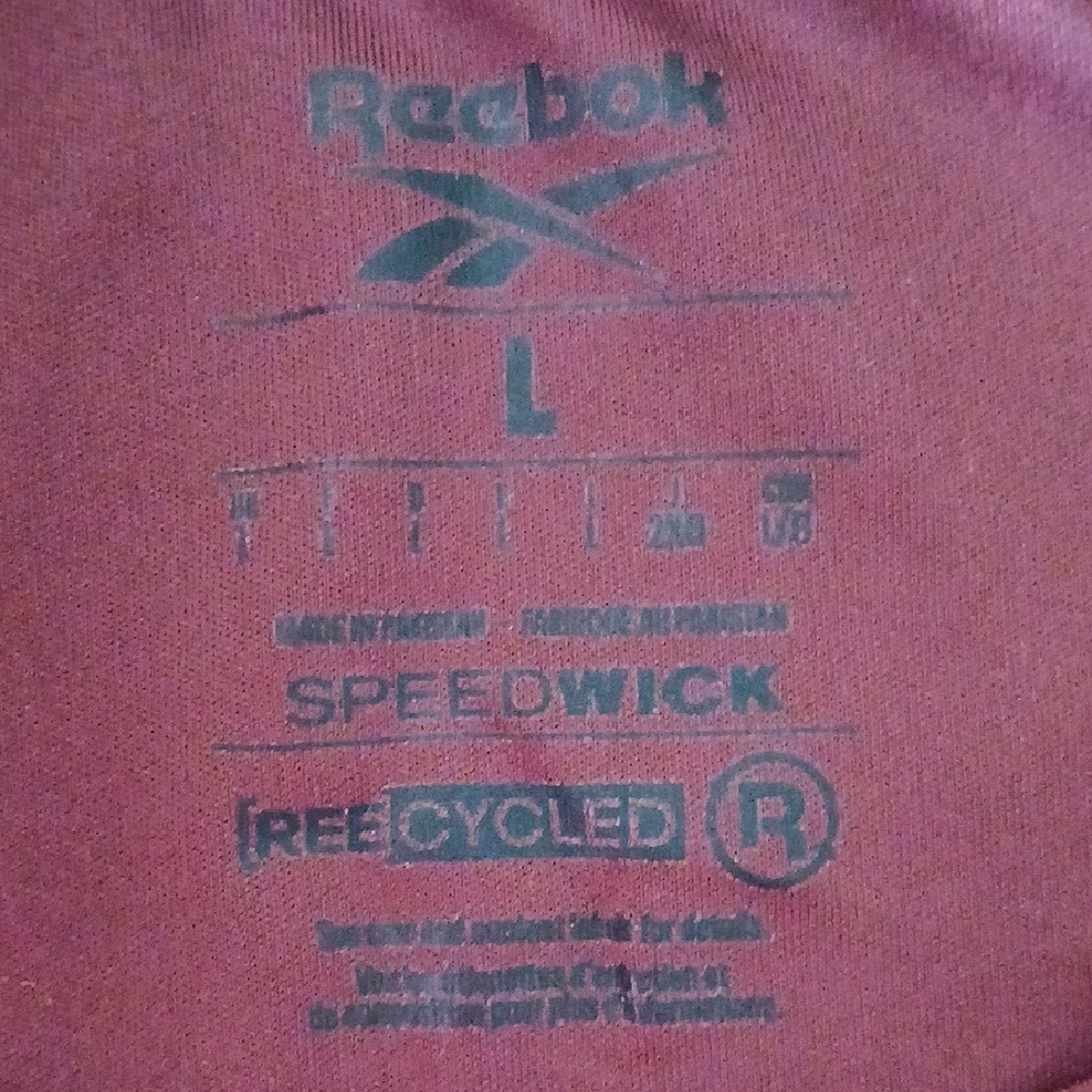 Reebok Red Short‎ Sleeve Tee - Picture 4 of 5